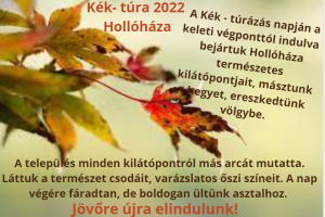 Kék-túrázás napja 2022
